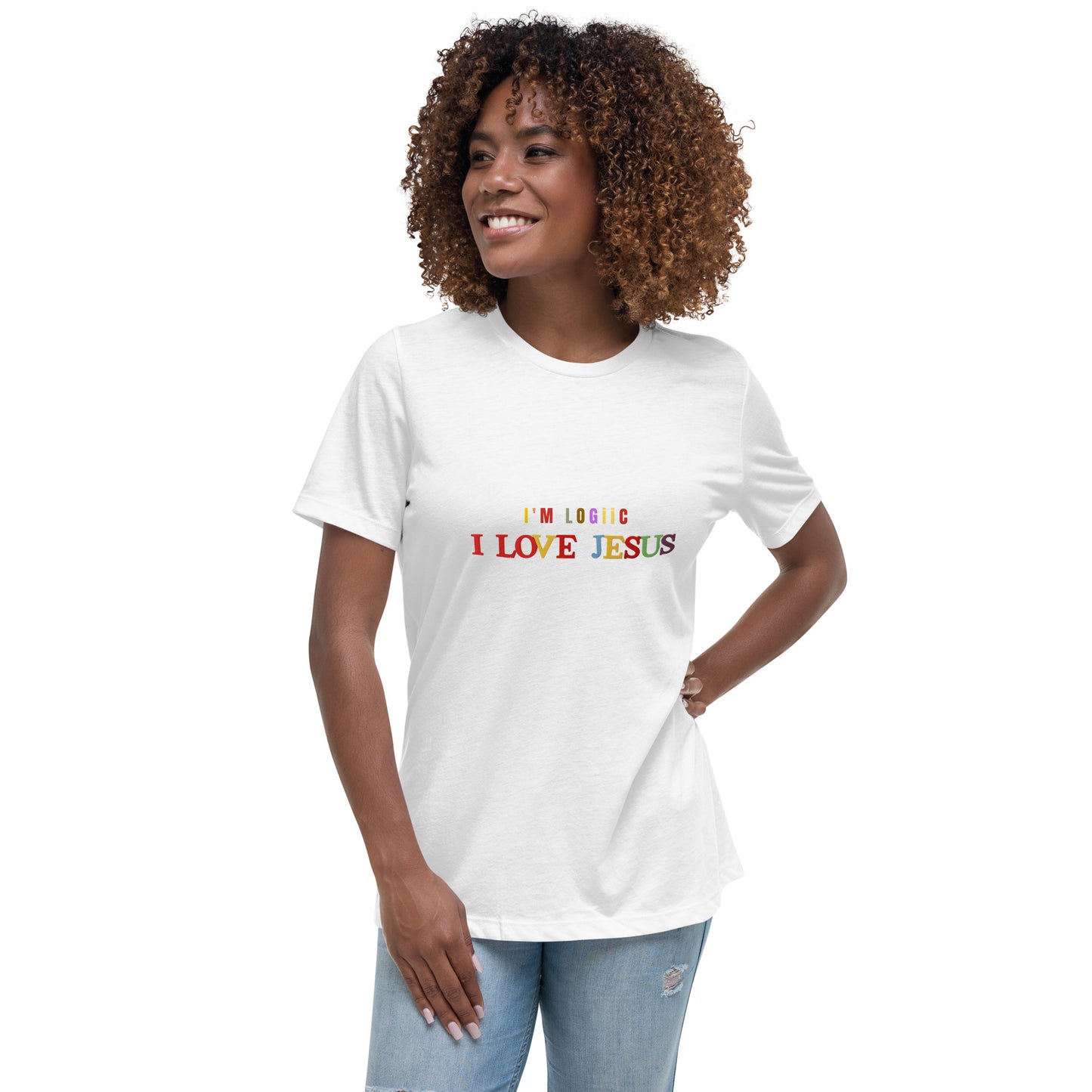 I Love Jesus Women's Relaxed T-Shirt