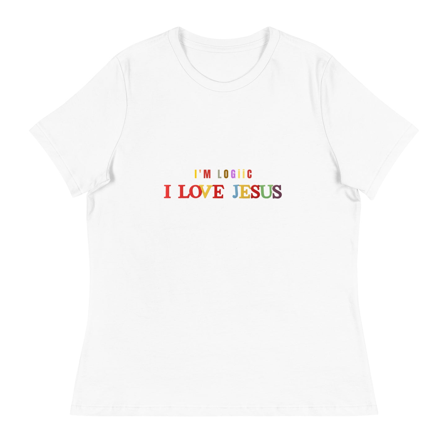 I Love Jesus Women's Relaxed T-Shirt