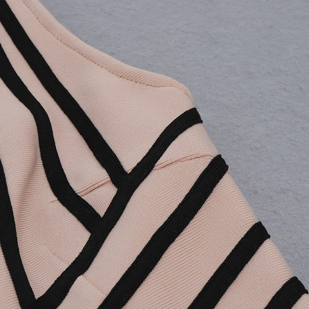 Gianna Asymmetry Bandage Dress - Dresses