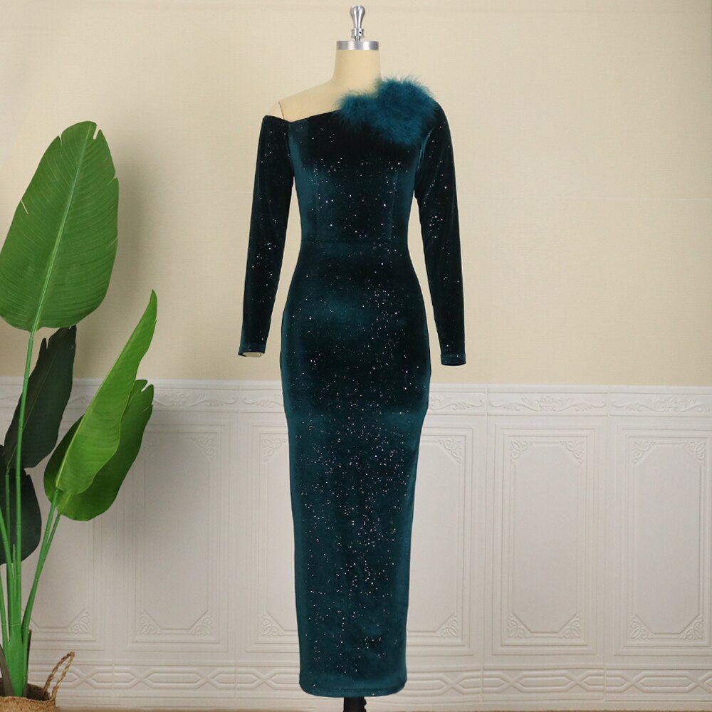Joelle Velvet Gown