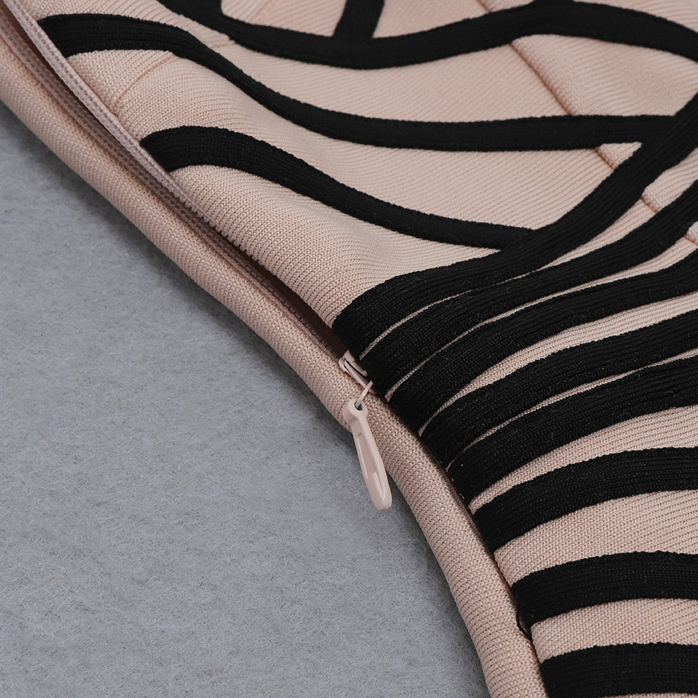 Gianna Asymmetry Bandage Dress - Dresses