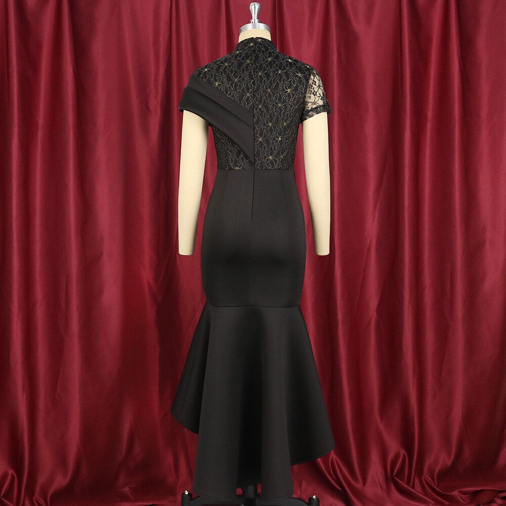 Black Swan Lace Dress