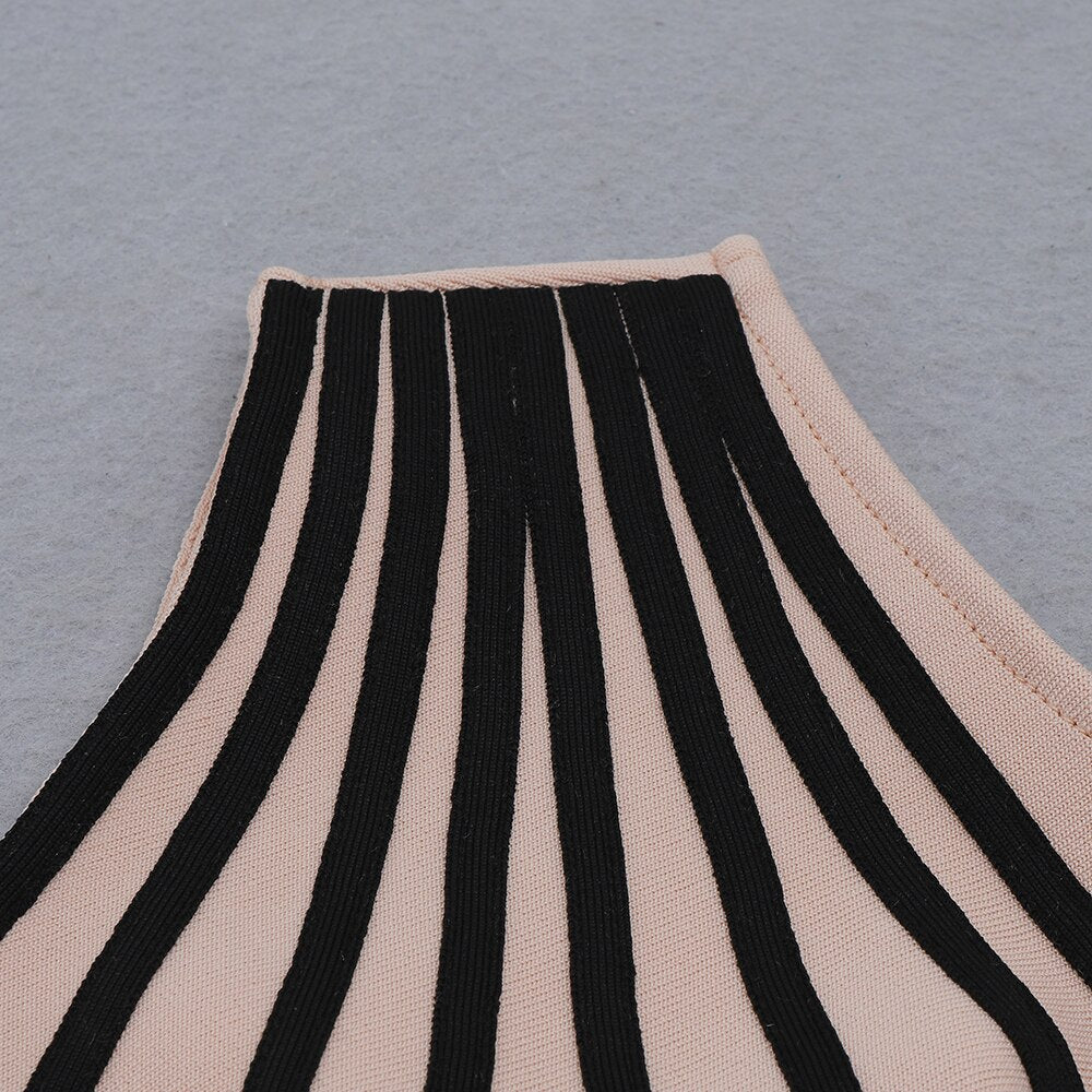 Gianna Asymmetry Bandage Dress - Dresses