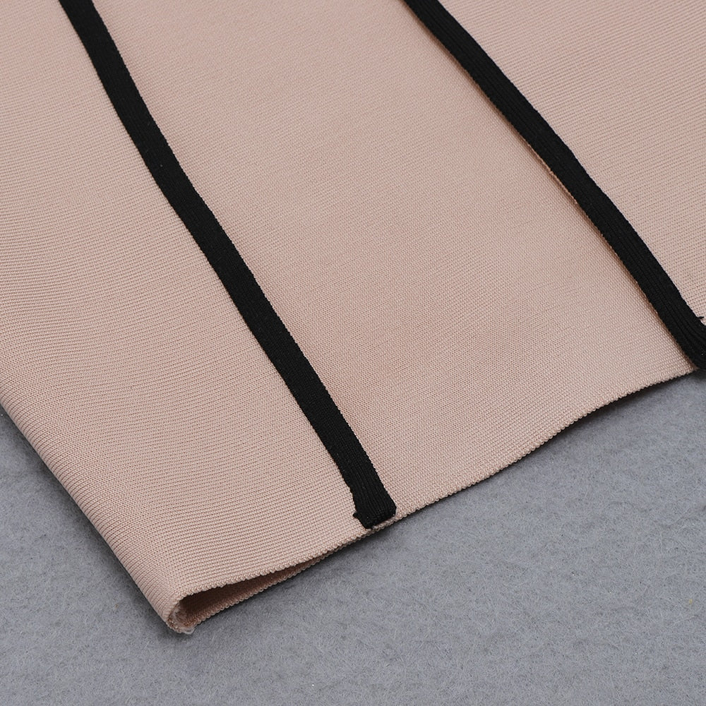 Gianna Asymmetry Bandage Dress - Dresses