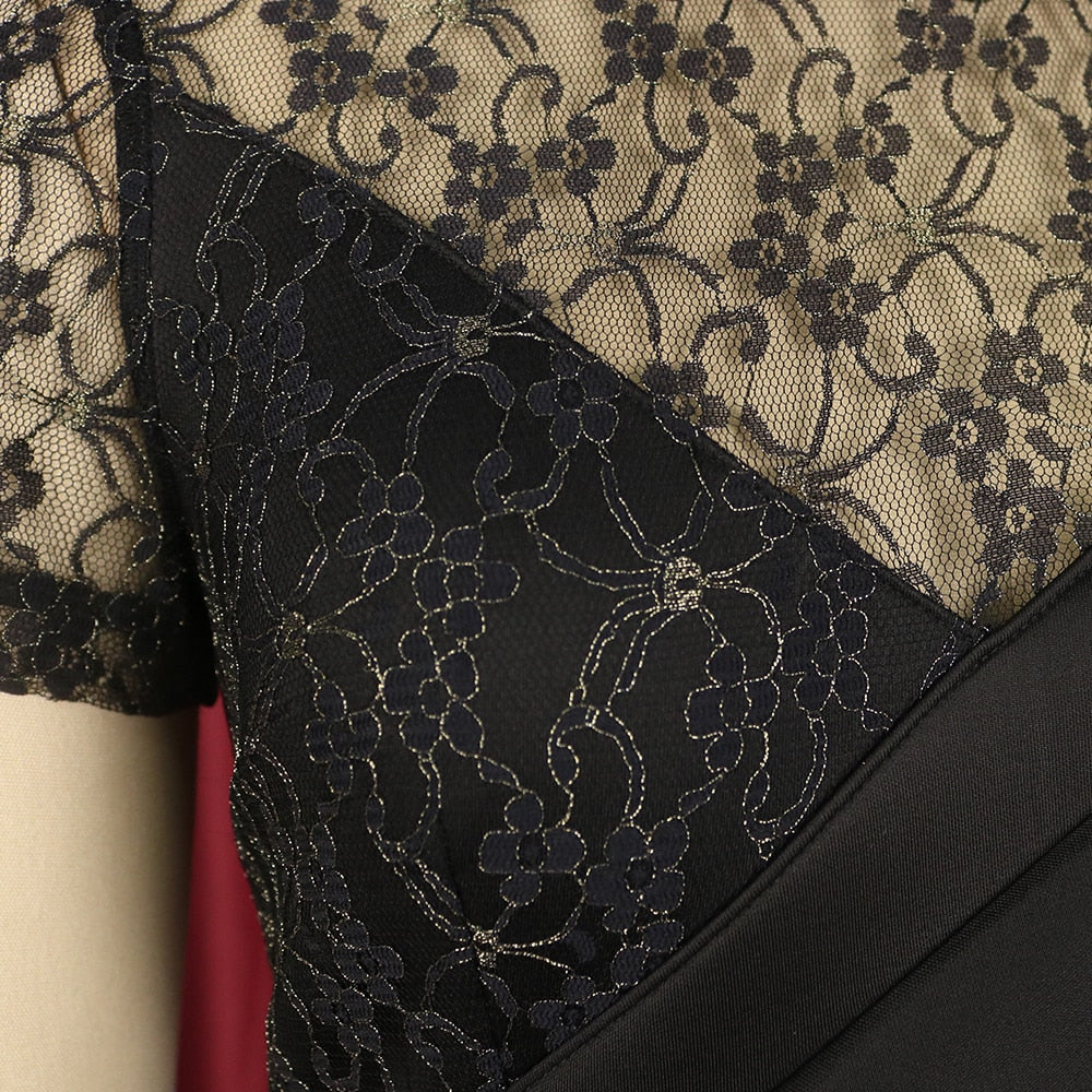 Black Swan Lace Dress