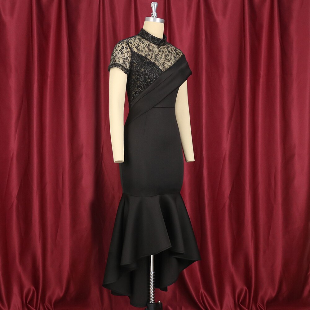 Black Swan Lace Dress