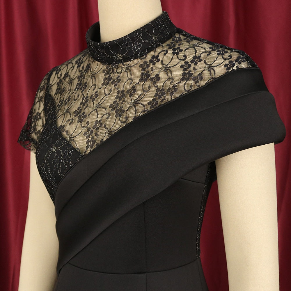 Black Swan Lace Dress
