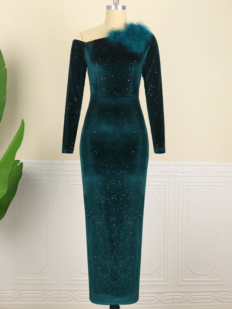 Joelle Velvet Gown