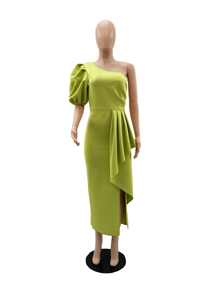 Martina One Shoulder Dress