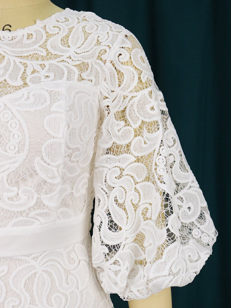 Paluma Floral Lace Dress