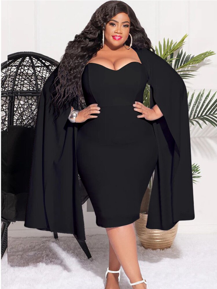 Margot Cloak Sleeve Dress
