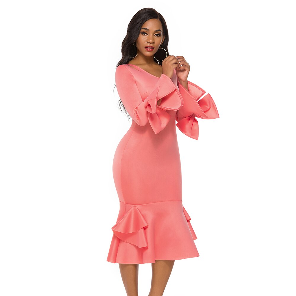 Keena Ruffle Dress