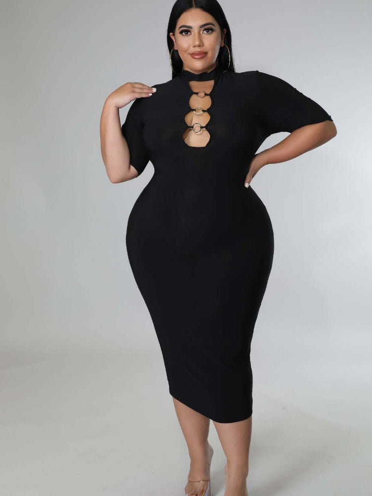 Rosetta Hollow Out Dress - Dresses Dresses