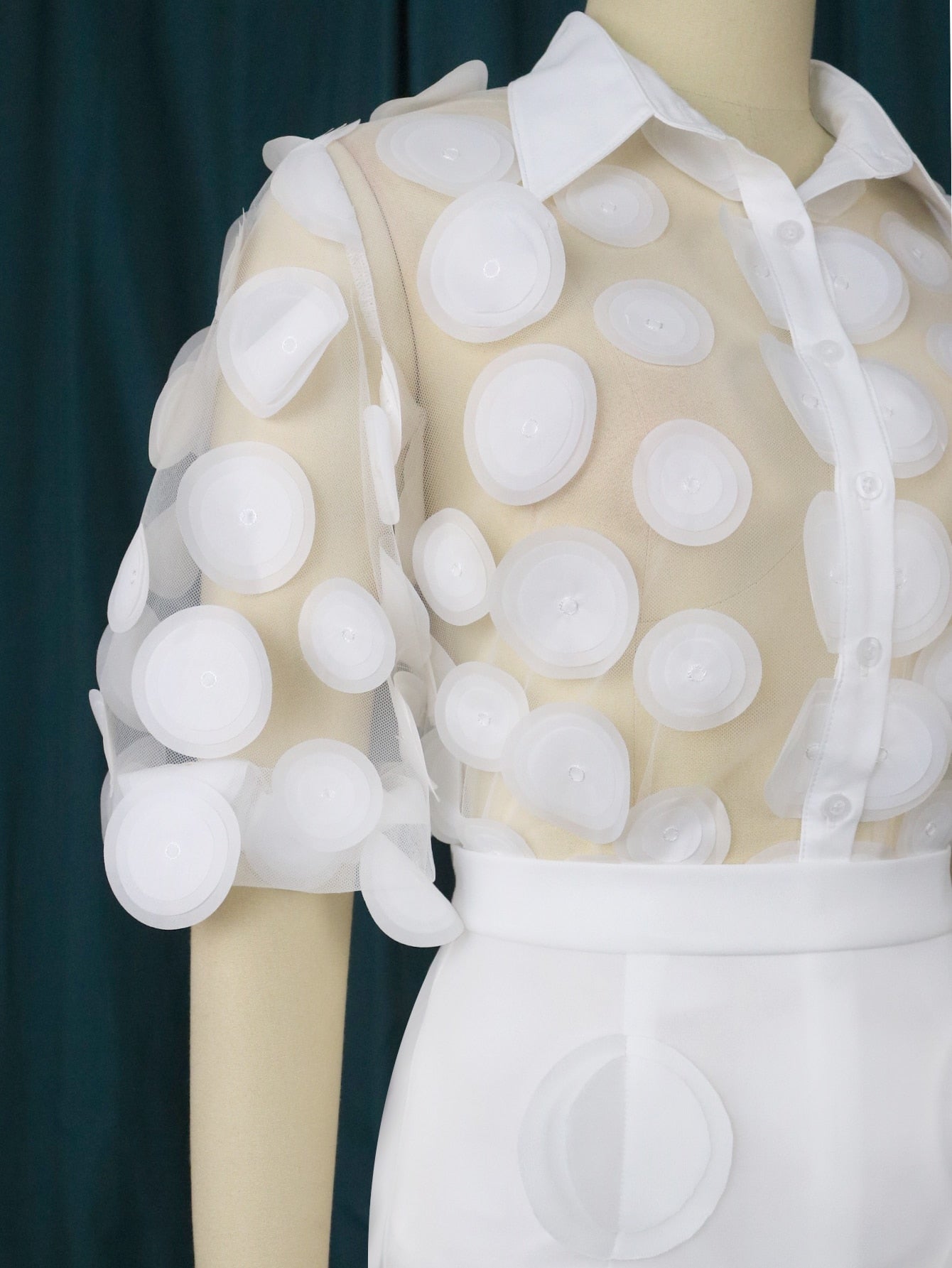 Cora White Two Piece Set