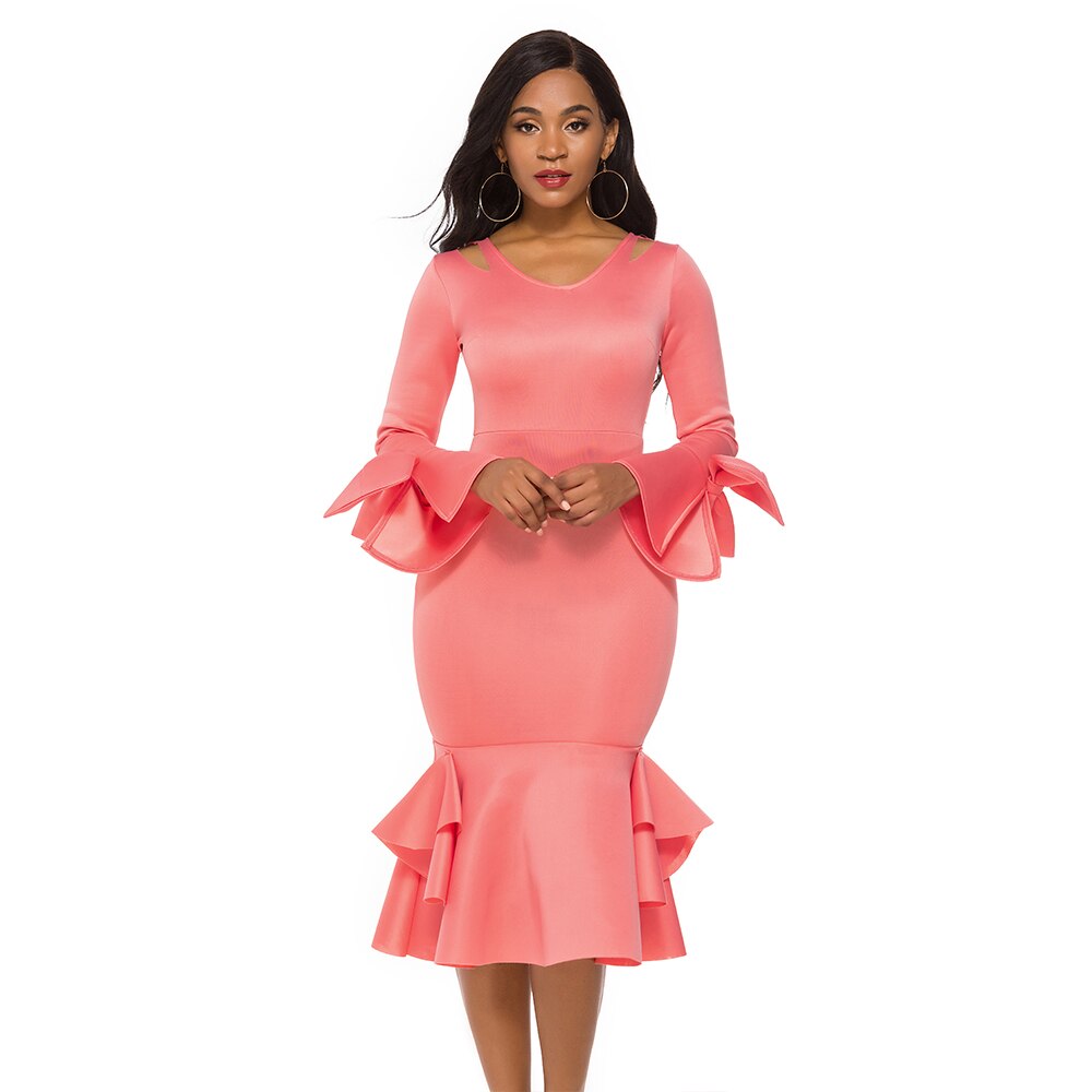 Keena Ruffle Dress