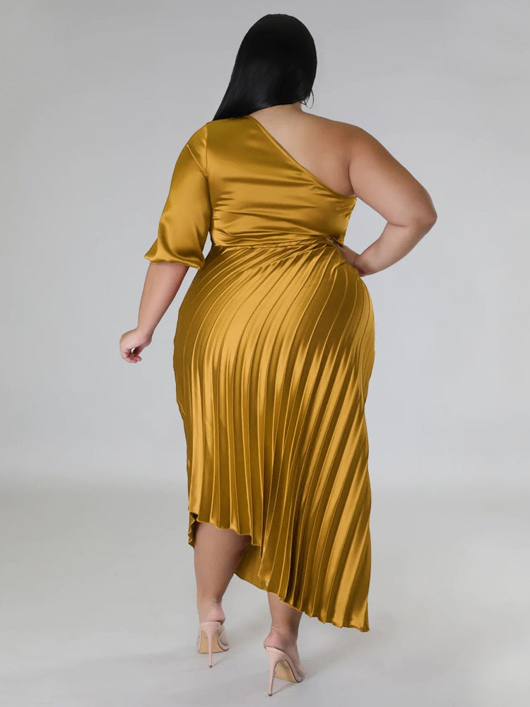 Marlo Pleated Dress
