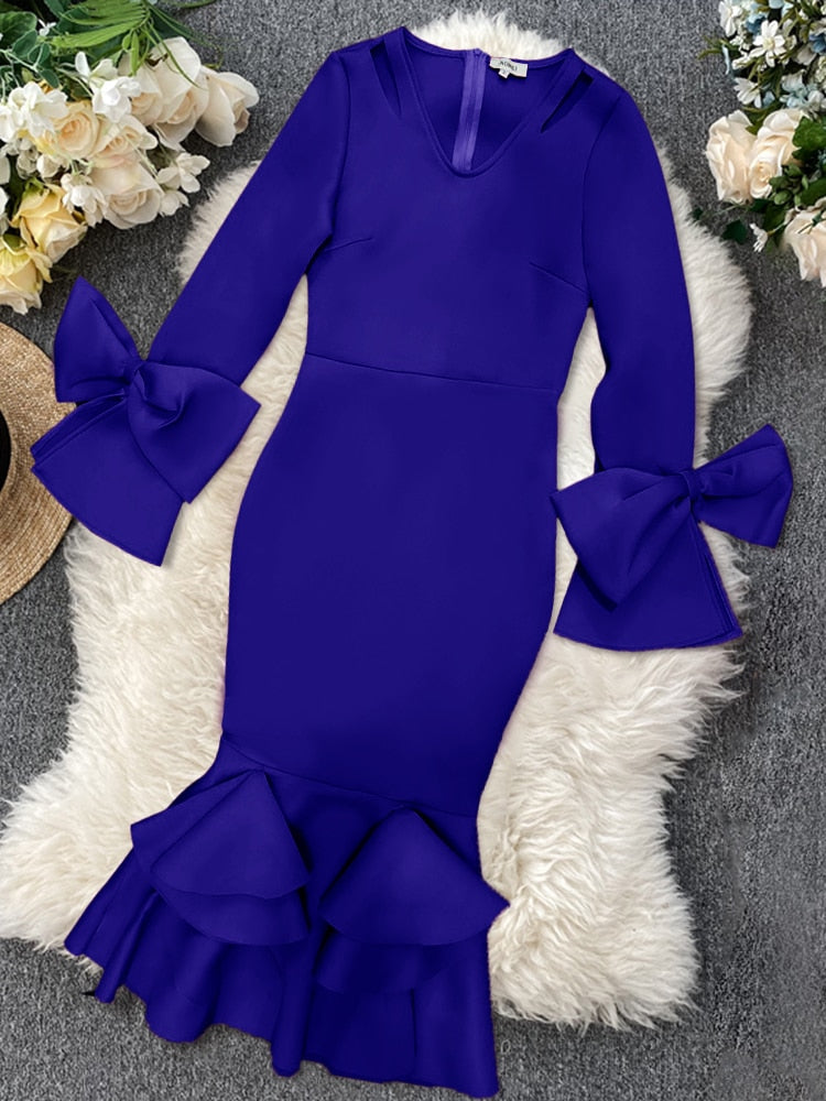 Arleena Long Sleeve Dress