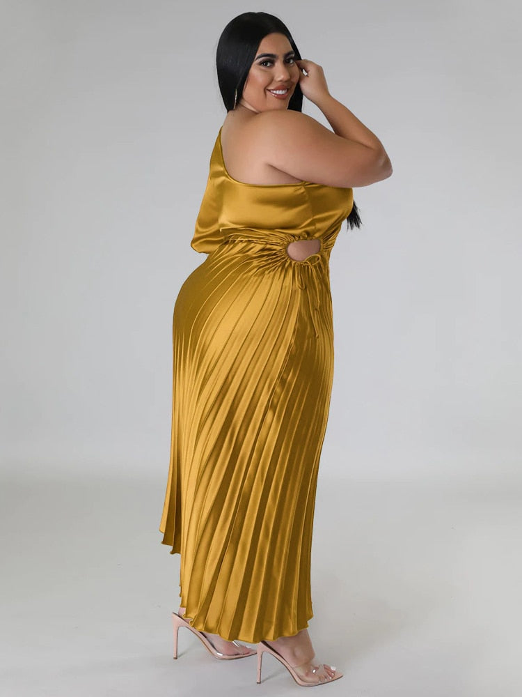 Marlo Pleated Dress