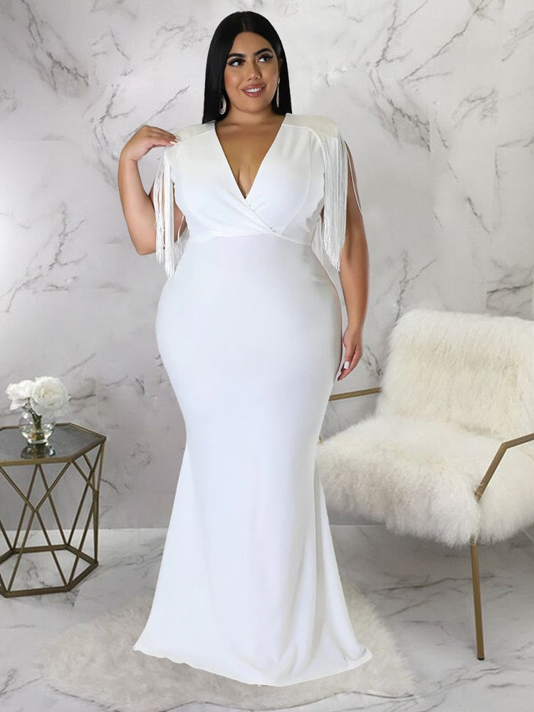 Hannah Tassel Mermaid Dress