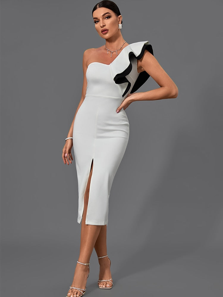 Makayla One Shoulder Dress