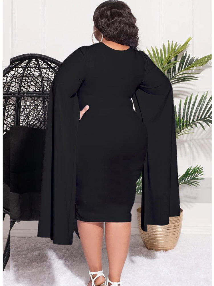 Margot Cloak Sleeve Dress