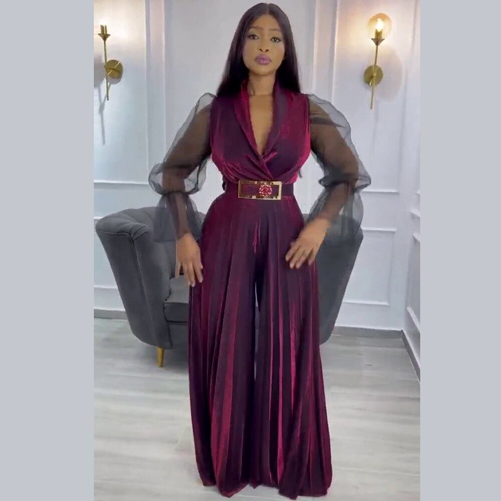 Rashida Velvet Jumpsuit