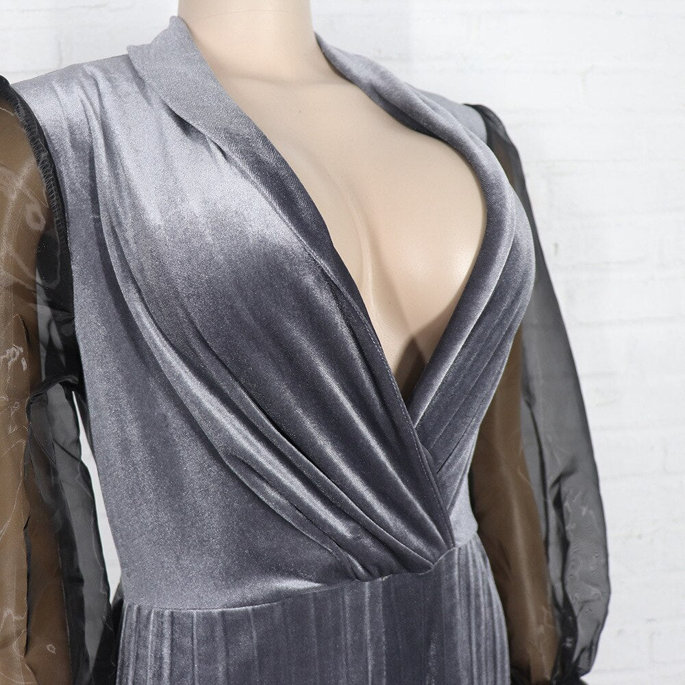 Rashida Velvet Jumpsuit