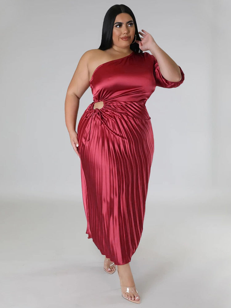 Marlo Pleated Dress
