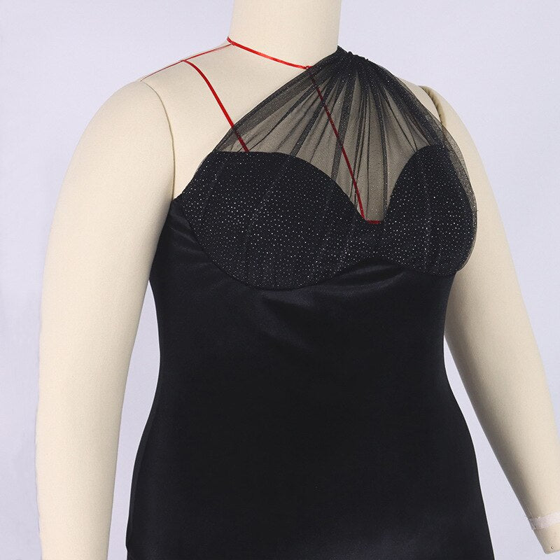 Princess Mesh Bodycon Dress