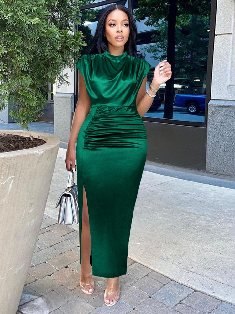Madame Sonia Slit Dress - Dresses Dresses