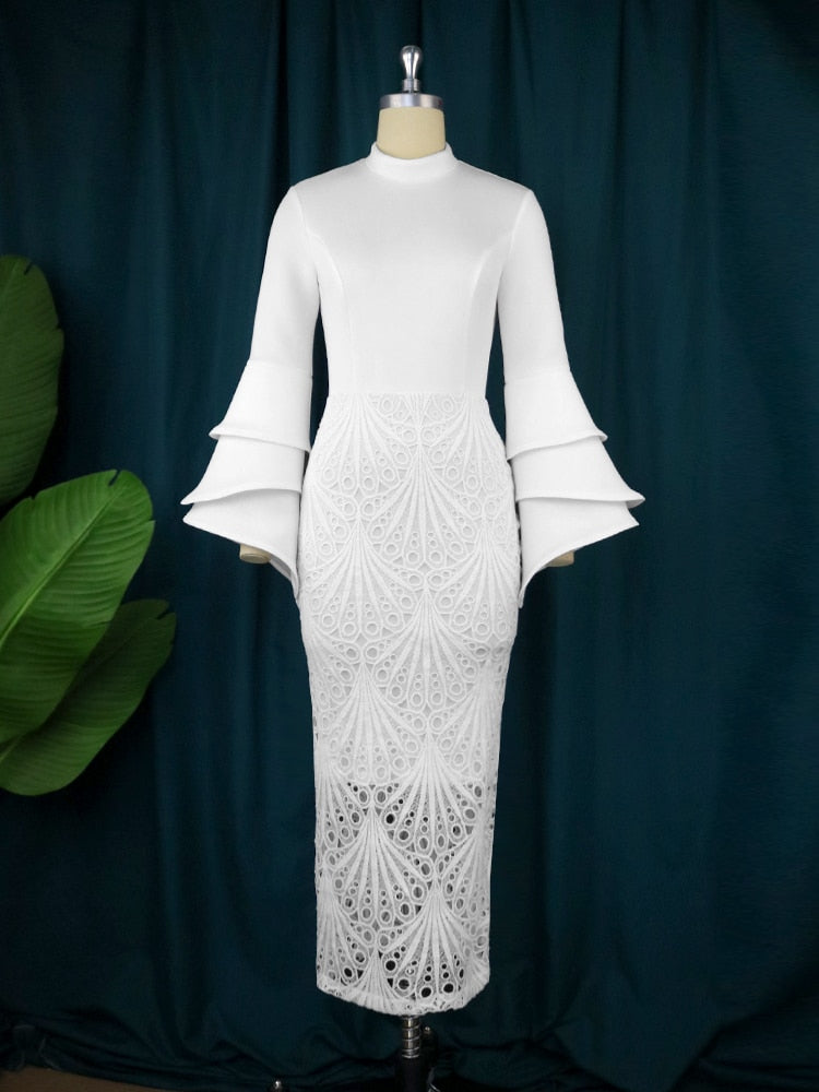 Aaliya Lace Dress - Dresses