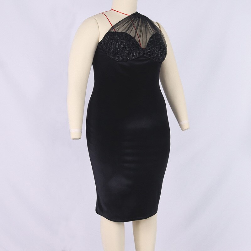 Princess Mesh Bodycon Dress