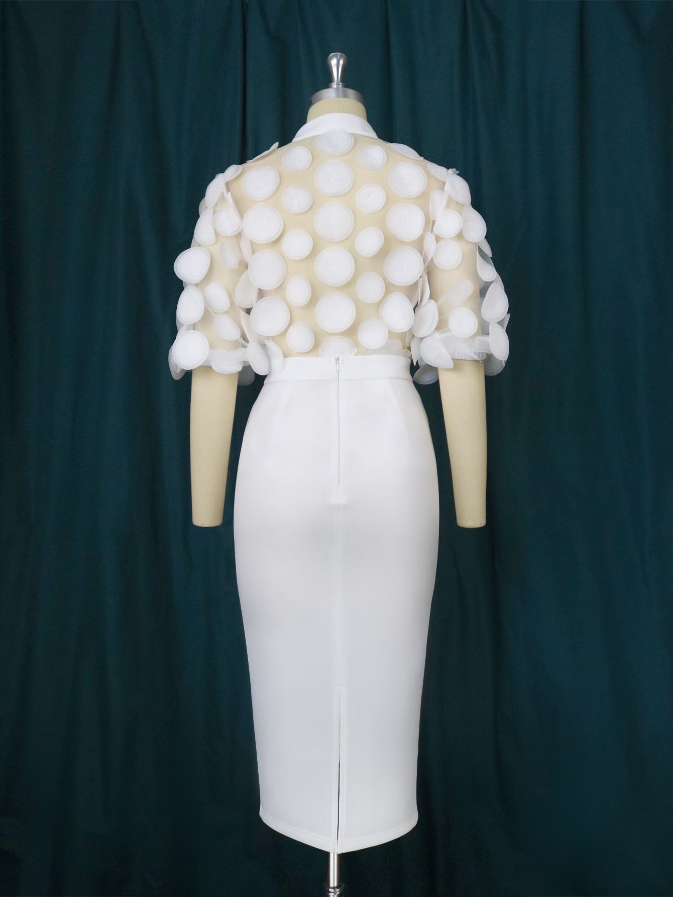 Cora White Two Piece Set