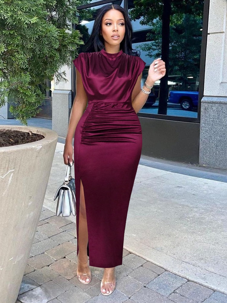 Madame Sonia Slit Dress - Dresses Dresses