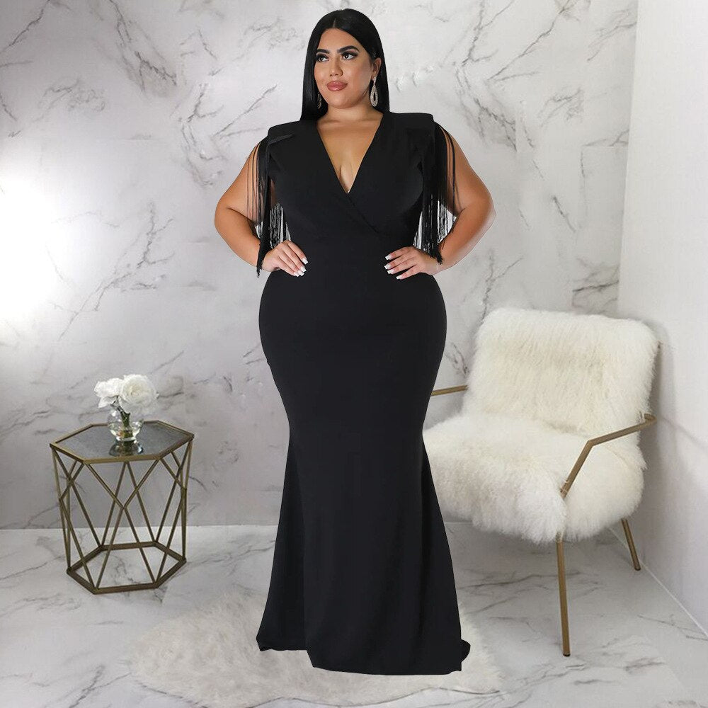 Hannah Tassel Mermaid Dress