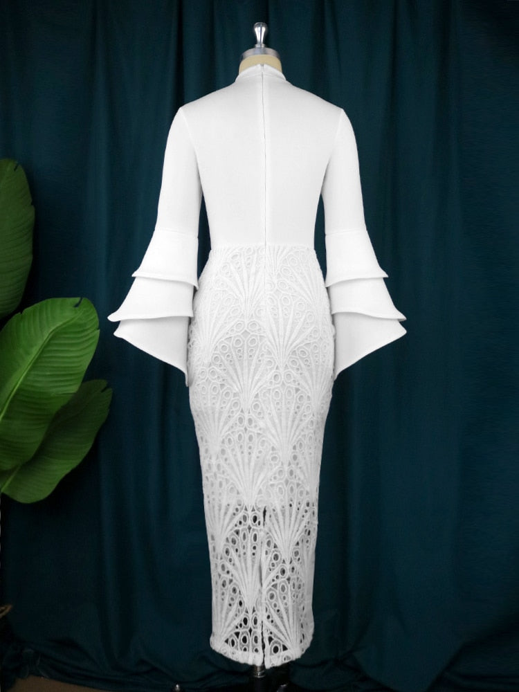 Aaliya Lace Dress - Dresses