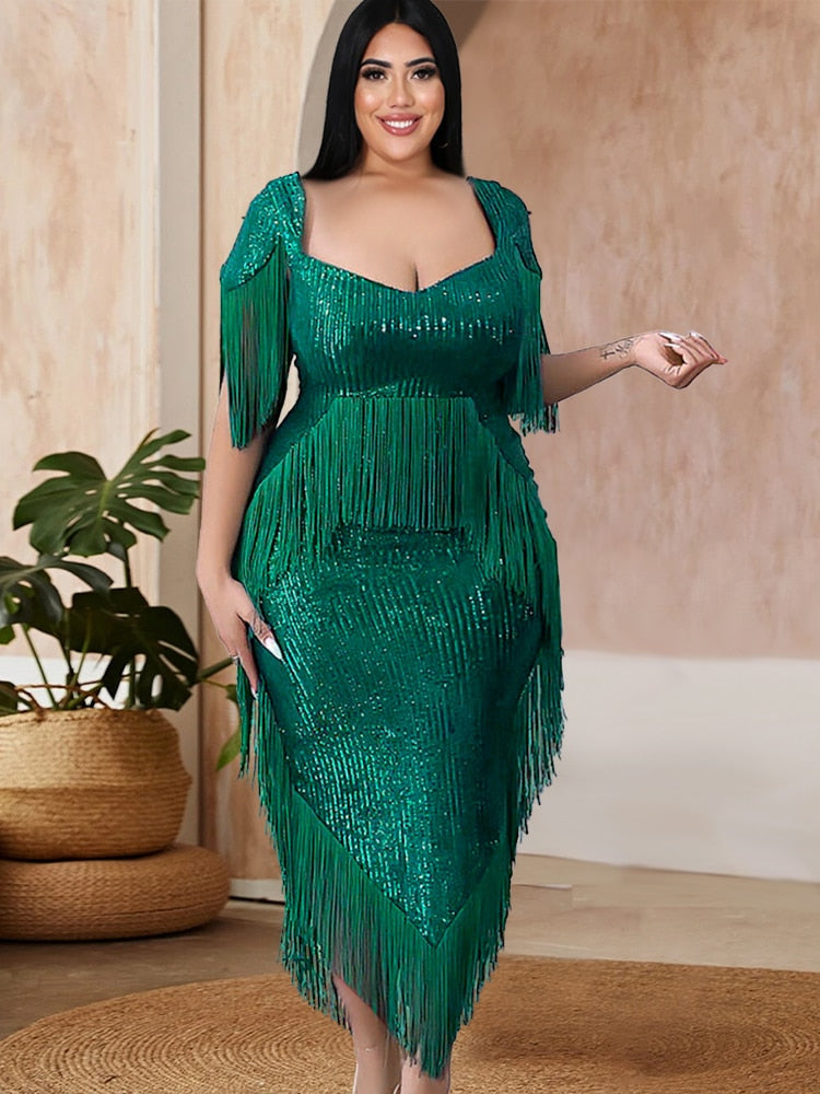 Rebecca Tassel Dress