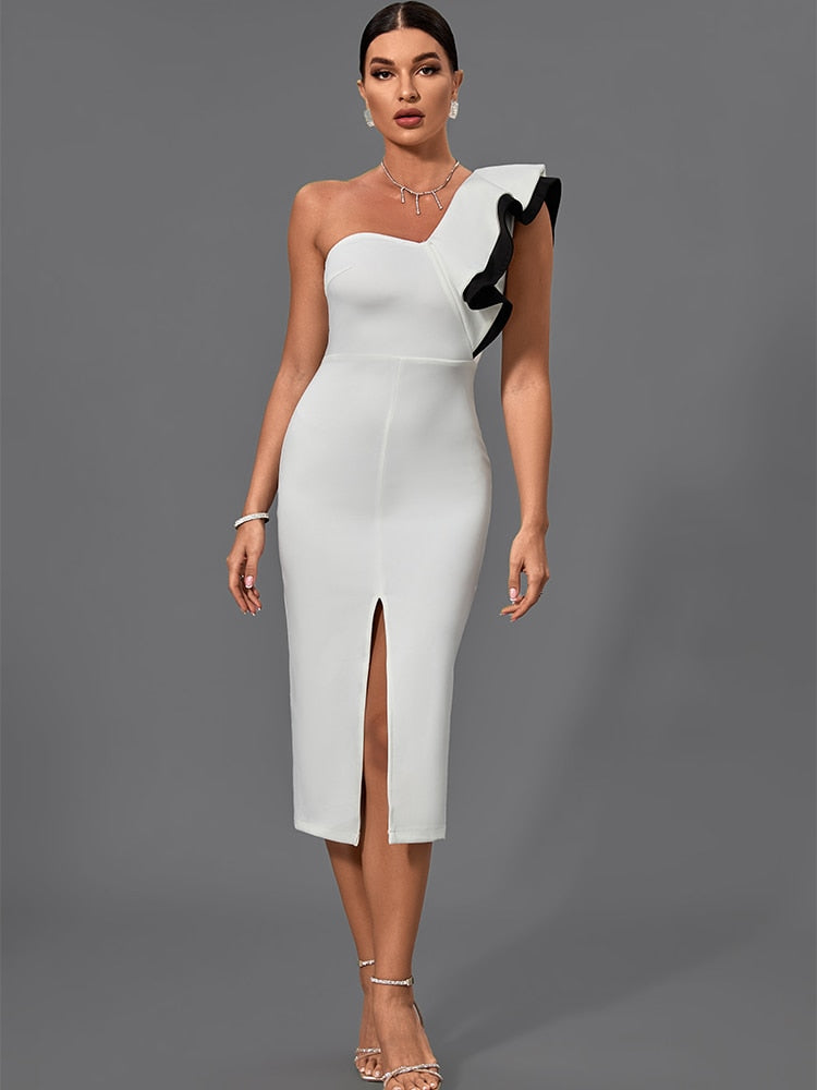Makayla One Shoulder Dress