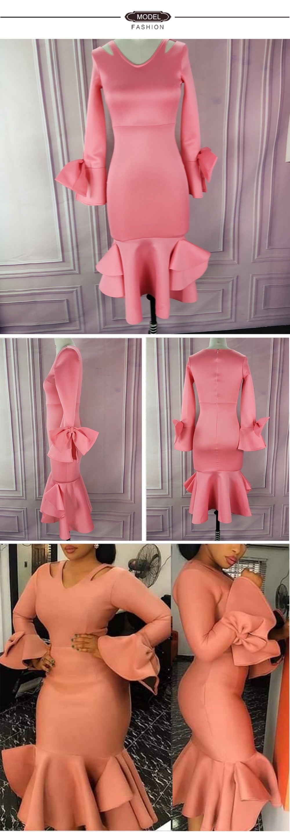 Keena Ruffle Dress