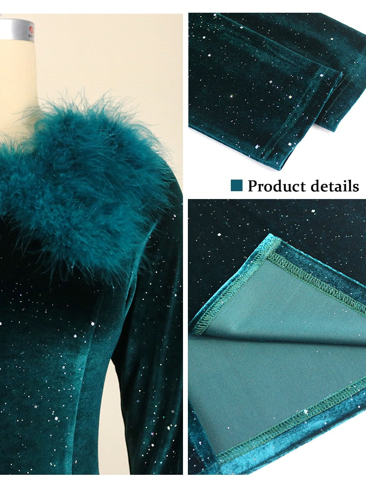 Joelle Velvet Gown