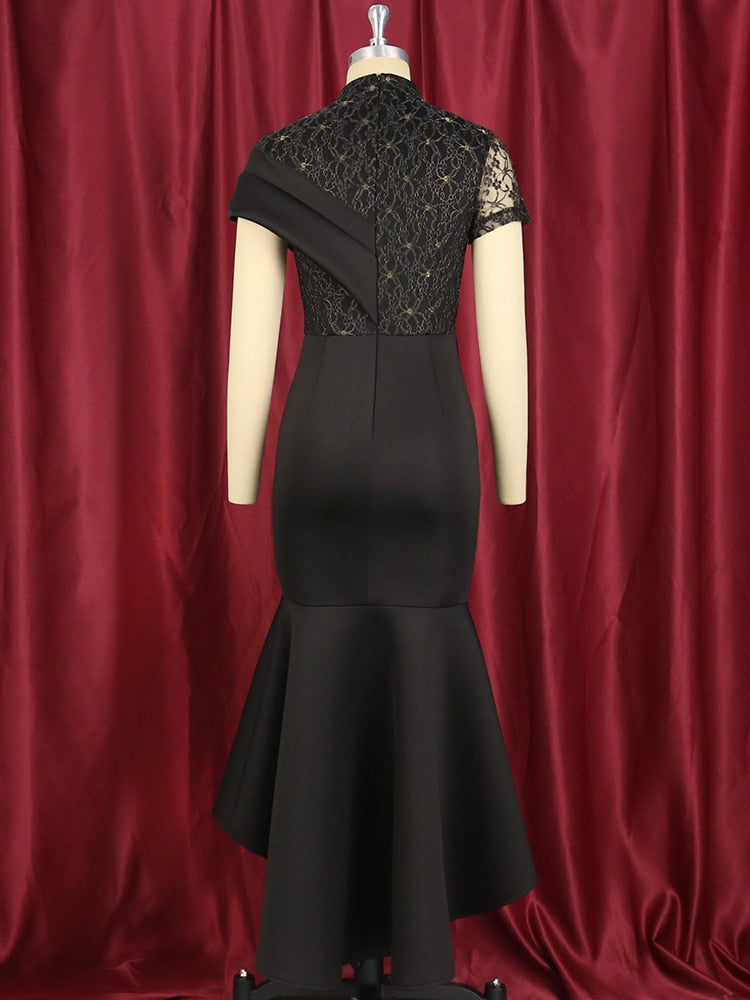 Black Swan Lace Dress