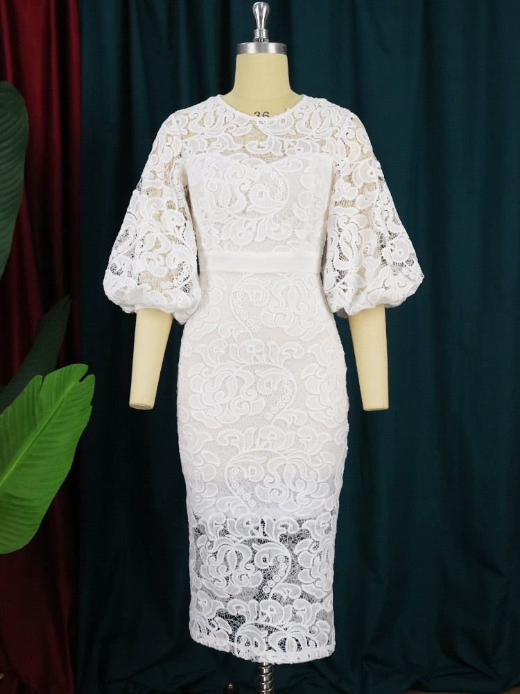 Paluma Floral Lace Dress