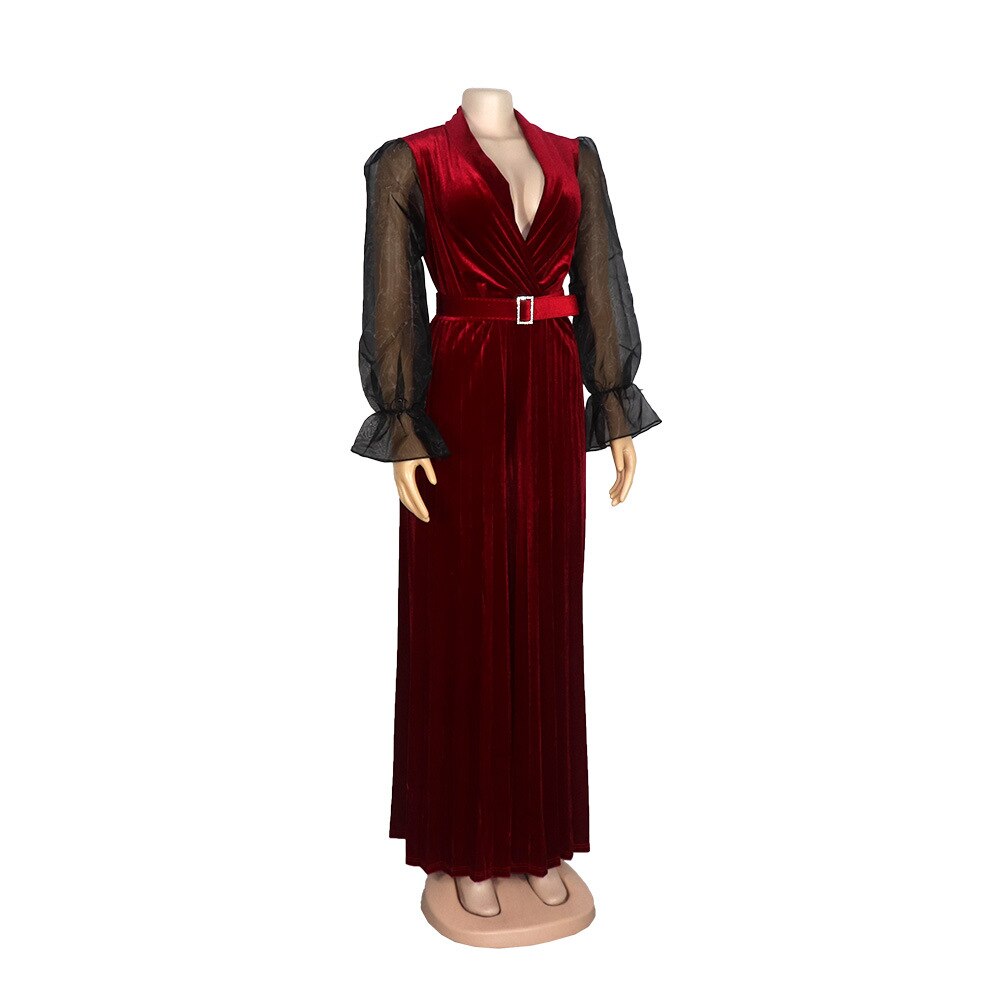 Rashida Velvet Jumpsuit