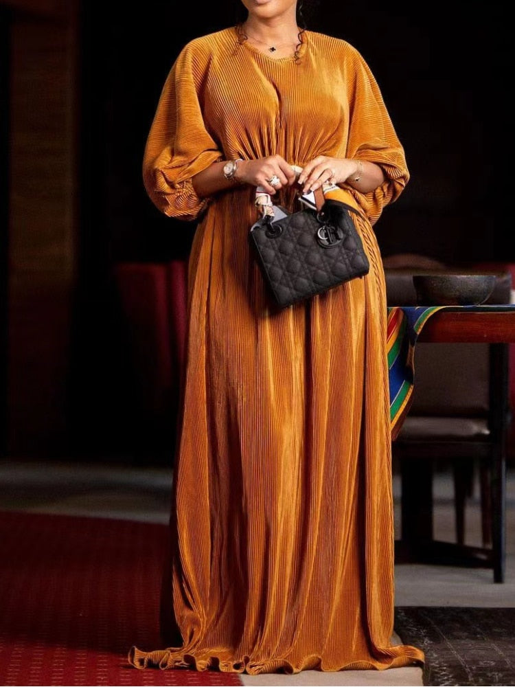 Jaya Pleated Gown