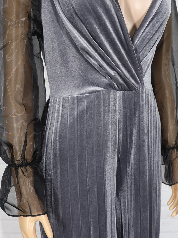 Rashida Velvet Jumpsuit