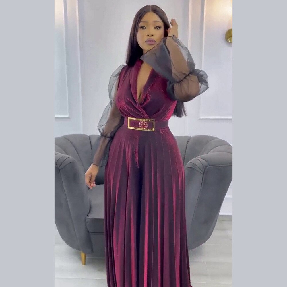 Rashida Velvet Jumpsuit