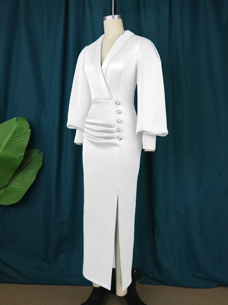 Julia Side Button Dress