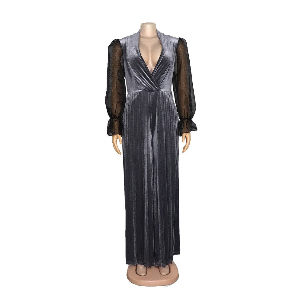 Rashida Velvet Jumpsuit
