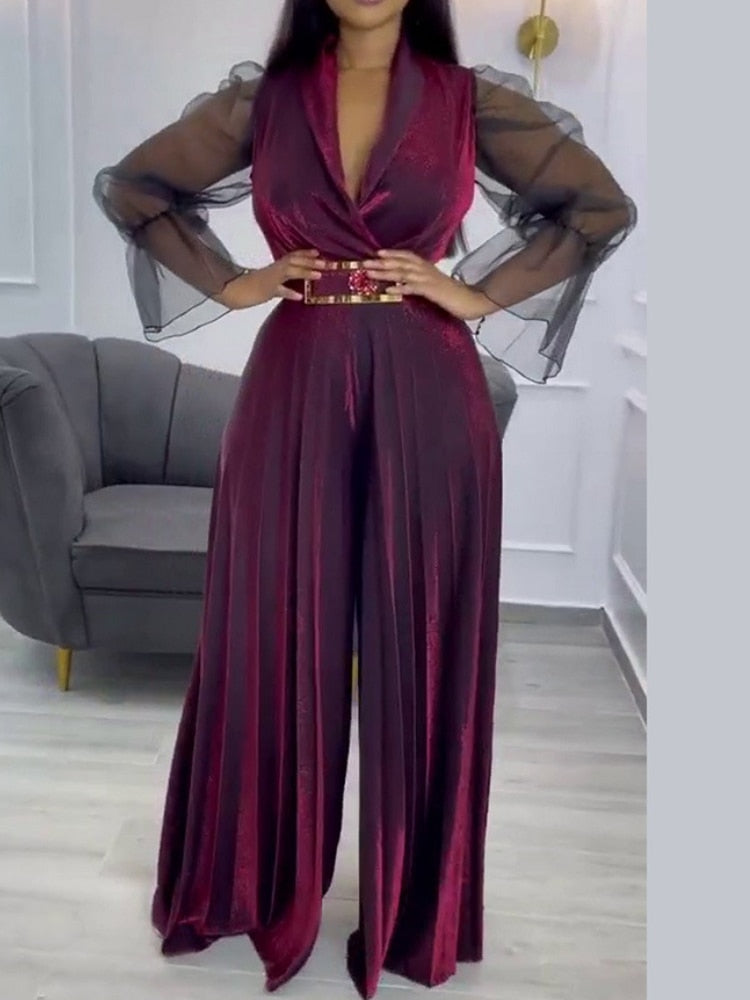 Rashida Velvet Jumpsuit