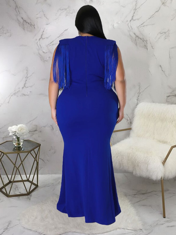 Hannah Tassel Mermaid Dress